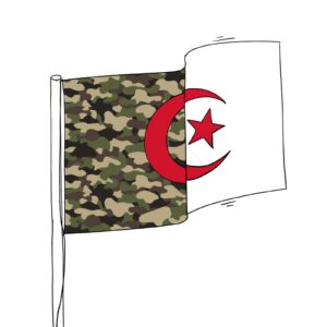 salim-zerrouki-caricature-hirak-algerie-flag-military